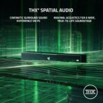 Razer Leviathan V2: Barra de sonido para juegos de PC multicontrolador con subwoofer y estación base V2 Chroma: iluminac