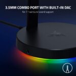 Razer Leviathan V2: Barra de sonido para juegos de PC multicontrolador con subwoofer y estación base V2 Chroma: iluminac