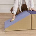 ECR4Kids Softzone Little Me Climb and Slide, juego para niños pequeños, Earthtone, 2 piezas
