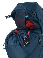 Osprey Kestrel 48L Mochila de mochilero para hombre, color negro, L/XL