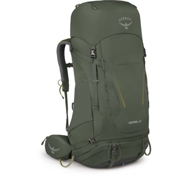 Osprey Kestrel 68L Mochila de mochilero para hombre, verde bonsái, S/M