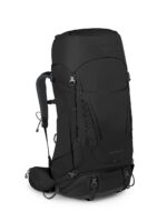 Osprey Kestrel 58L Mochila de mochilero para hombre, color negro, S/M