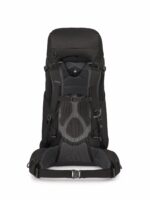 Osprey Kestrel 58L Mochila de mochilero para hombre, color negro, S/M