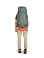 Osprey Kyte 38L Mochila de mochilero para mujer con cinturón para la cadera, verde Rocky Brook, WM/L