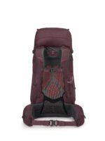 Osprey Kyte 48L Mochila de mochilero para mujer con cinturón de cadera, morado saúco, WM/L