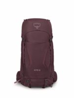 Osprey Kyte 48L Mochila de mochilero para mujer con cinturón de cadera, morado saúco, WM/L