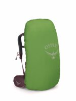 Osprey Kyte 48L Mochila de mochilero para mujer con cinturón de cadera, morado saúco, WM/L