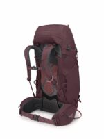 Osprey Kyte 48L Mochila de mochilero para mujer con cinturón de cadera, morado saúco, WM/L