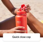 Termo Botella de Agua Deportiva TAKAP 52444 Acero Inoxidable Triple Aislamiento Tapa de Boquilla Libre de BPA