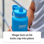 Termo Botella de Agua Deportiva TAKAP 52444 Acero Inoxidable Triple Aislamiento Tapa de Boquilla Libre de BPA