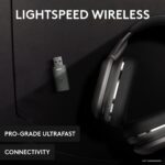Audífonos Gaming Inalámbricos Logitech Astro A30 939-002147 Lightspeed Bluetooth 2.4GHz USB-C 3.5mm micrófono desmontabl