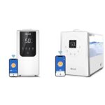 Humidificador inteligente LEVOIT OasisMist niebla fría y cálida 6L para dormitorio y habitaciones grandes