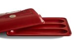 Campana para pan y baguette Emile Henry cerámica color carbón y borgoña apta para horno