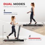 Caminadora Cinta de Correr Sunny Health and Fitness SF-T722076 inclinacion automatica 6 niveles Bluetooth SunnyFit modo