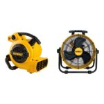 Secador Aire Portátil DEWALT DXAM-2260 600 CFM y Ventilador Industrial DXF-2042 20 Pulgadas 3 Velocidades