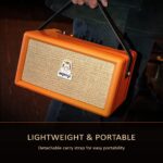 Caja Naranja - Altavoz Bluetooth portátil que ofrece sonido de audio de estudio, alcance de 15M, potencia RMS de 50W, ba