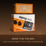 Caja Naranja - Altavoz Bluetooth portátil que ofrece sonido de audio de estudio, alcance de 15M, potencia RMS de 50W, ba