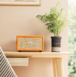 Caja Naranja - Altavoz Bluetooth portátil que ofrece sonido de audio de estudio, alcance de 15M, potencia RMS de 50W, ba