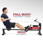 Remadora de Agua Sunny Health and Fitness SF-RW522073 Resistencia Dinámica 300 lbs 16 Hydro Blades