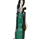 Aspiradora Vertical Comercial Bissell Commercial BGU1800T Motor Doble Trayectoria 18 Pulgadas Cable 40 Pies