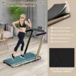 Caminadora Plegable 2 en 1 SPORFIT TR 0104 Bajo Escritorio Control Remoto Pantalla LED 0.6-9.9 MPH Capacidad 269 Libras