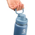 Termo Botella de Agua Takeya Actives Acero Inoxidable con Tapa de Boquilla 24 oz Color Medianoche