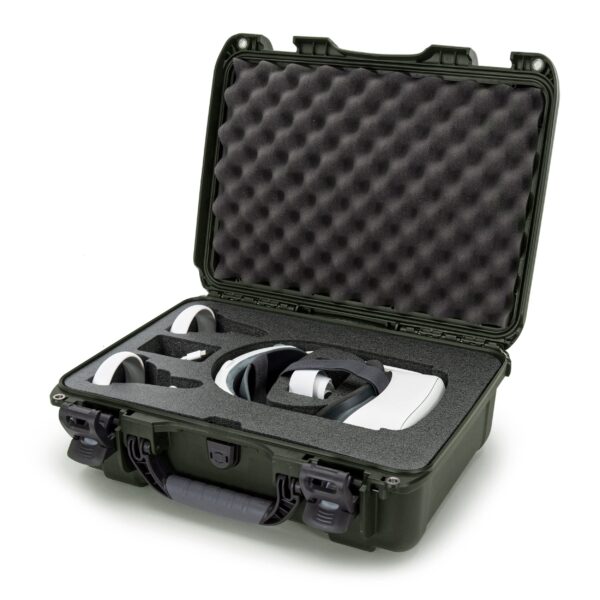 Funda Rígida Impermeable Nanuk 925 para Oculus Quest 2 con Espuma Personalizada IP67 Oliva