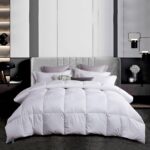 Edredon de plumon blanco Martha Stewart Blue Ridge Home Fashions MS010208 relleno 600 algodon 100% todas las estaciones