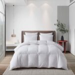 Edredon de plumas de ganso blanco hungaro mezcla lyocell Martha Stewart Blue Ridge Home Fashions MS002063 relleno 750 pa