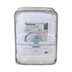 Edredon de plumon de ganso blanco y plumas Martha Stewart Blue Ridge Home Fashions MS003036 todas las estaciones funda 1