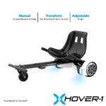 Razor Crazy Cart Shift para niños a partir de 6 años (baja velocidad) de 8 años (alta velocidad) - Go Kart eléctrico de