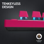 Teclado inalámbrico gaming TKL Logitech G PRO X 920-012154 Lightspeed LIGHTSYNC RGB interruptores GX marrón teclas PBT m
