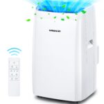 Aire acondicionado portátil VAGKRI VA-AC03 12000 BTU 3 en 1 ventilador deshumidificador enfría hasta 42 metros cuadrados