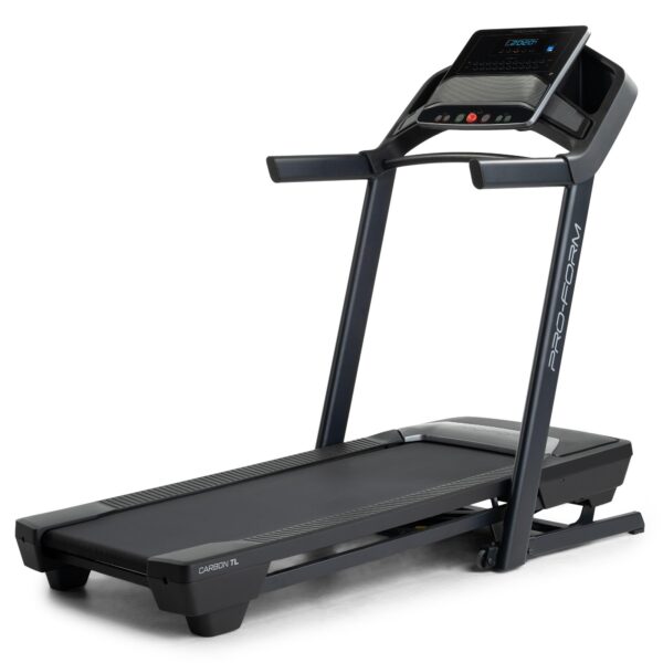 Caminadora ProForm Carbon TL PFTL59724 plegable 0-10 MPH inclinación 0-10 porciento pantalla LCD 5 pulgadas amortiguació