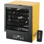 Calentador de Aire Forzado Eléctrico Dura Heat EWH5510 17,060 BTU con Control Remoto para Taller y Garaje