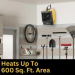 Calentador de Aire Forzado Eléctrico Dura Heat EWH5510 17,060 BTU con Control Remoto para Taller y Garaje