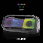 Altec Lansing Rockbox XL 2.0 Altavoces Bluetooth inalámbricos portátiles con luces LED, impermeables IP67 y duraderos pa