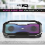 Altec Lansing Rockbox XL 2.0 Altavoces Bluetooth inalámbricos portátiles con luces LED, impermeables IP67 y duraderos pa