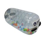 Tumbl Trak Rodillo inflable arcoíris: un equipo sensorial de juego suave para niños y niños pequeños