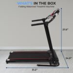 Caminadora eléctrica plegable SereneLife SLFTRD18.5 app deportiva FitShow Bluetooth compatible con teléfono tableta y la
