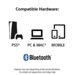 Control Inalámbrico Sony PlayStation DualSense Edge para PS5 con Botones Traseros Asignables Sticks y Tapas Intercambiab