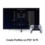 Control Inalámbrico Sony PlayStation DualSense Edge para PS5 con Botones Traseros Asignables Sticks y Tapas Intercambiab