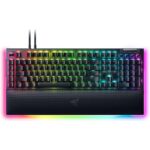 Teclado mecánico con cable para juegos Razer BlackWidow V4 Pro RZ03-04680200-R3U1 interruptores verdes táctiles teclas A