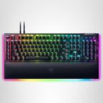Teclado mecánico con cable para juegos Razer BlackWidow V4 Pro RZ03-04680200-R3U1 interruptores verdes táctiles teclas A