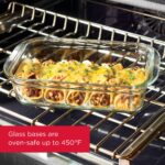 Juego de recipientes de vidrio para alimentos Rubbermaid Brilliance transparente gris 9 recipientes con tapa 18 piezas s