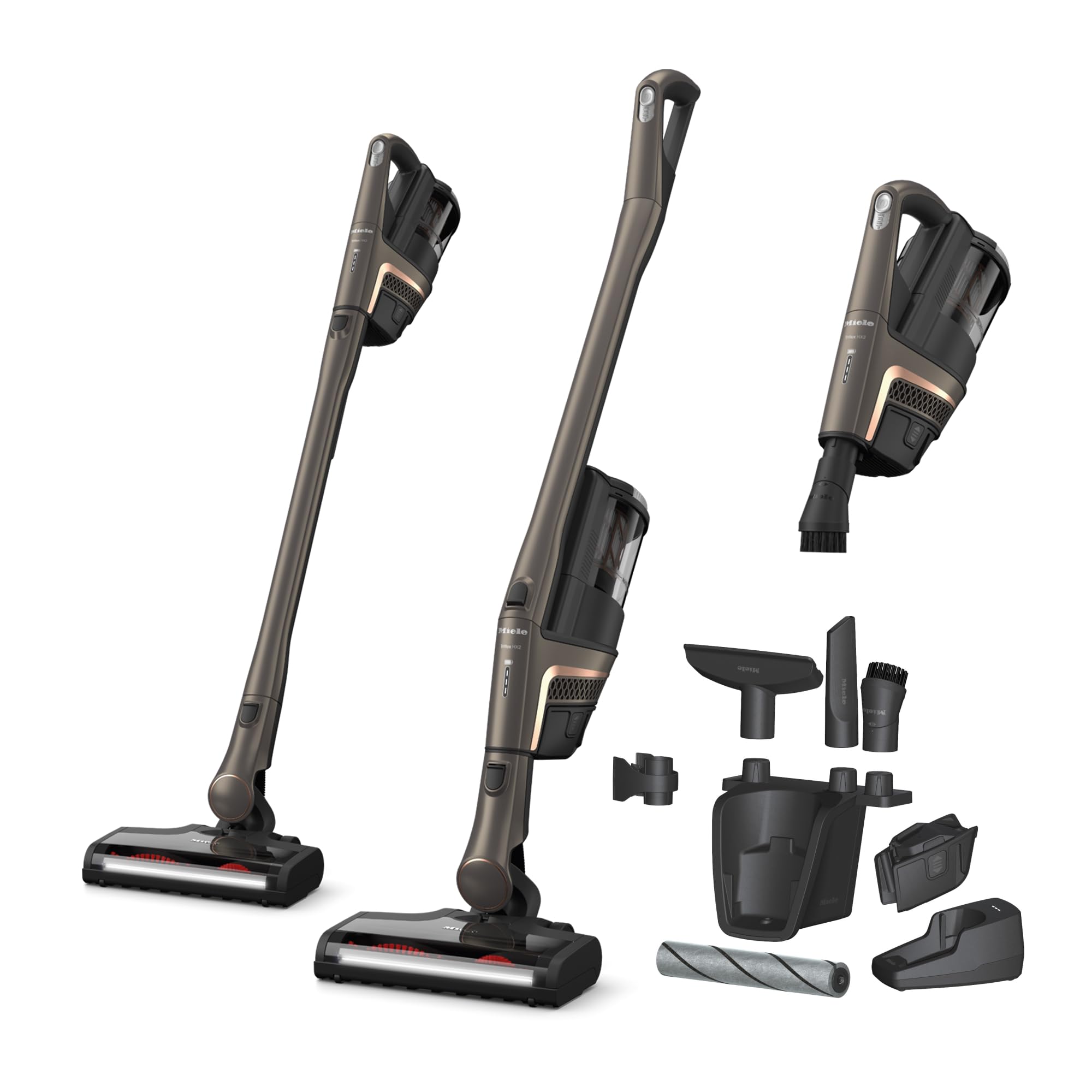 Version 1.0.0 Aspiradora de palo inalámbrica Miele Triflex HX2 Pro 11827020 120 min Infinity Grey Pearl