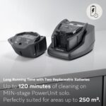 Aspiradora de palo inalámbrica Miele Triflex HX2 Pro 11827020 120 min Infinity Grey Pearl