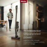 Aspiradora de palo inalámbrica Miele Triflex HX2 Pro 11827020 120 min Infinity Grey Pearl