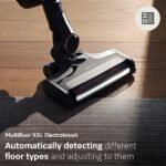 Aspiradora Inalámbrica de Palo Miele Triflex HX2 Cat & Dog 11827010, 60 Minutos de Autonomía, para Mascotas, Negro Obsid