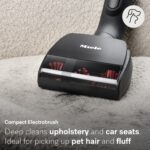 Aspiradora Inalámbrica de Palo Miele Triflex HX2 Cat & Dog 11827010, 60 Minutos de Autonomía, para Mascotas, Negro Obsid